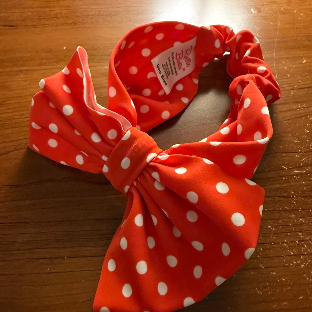 Ruffle butts polka dot swim